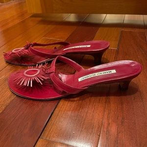 Manolo Blahnik kitten heels- Size 38.5